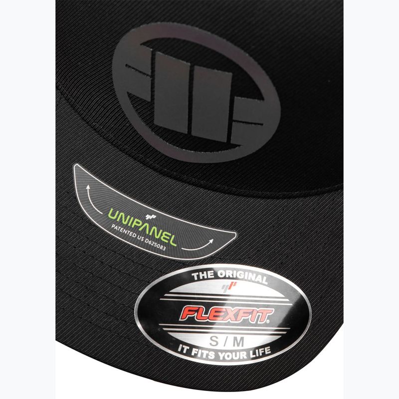 Pitbull Mesh Пълна шапка Лого Iridescent Flexfit black 5