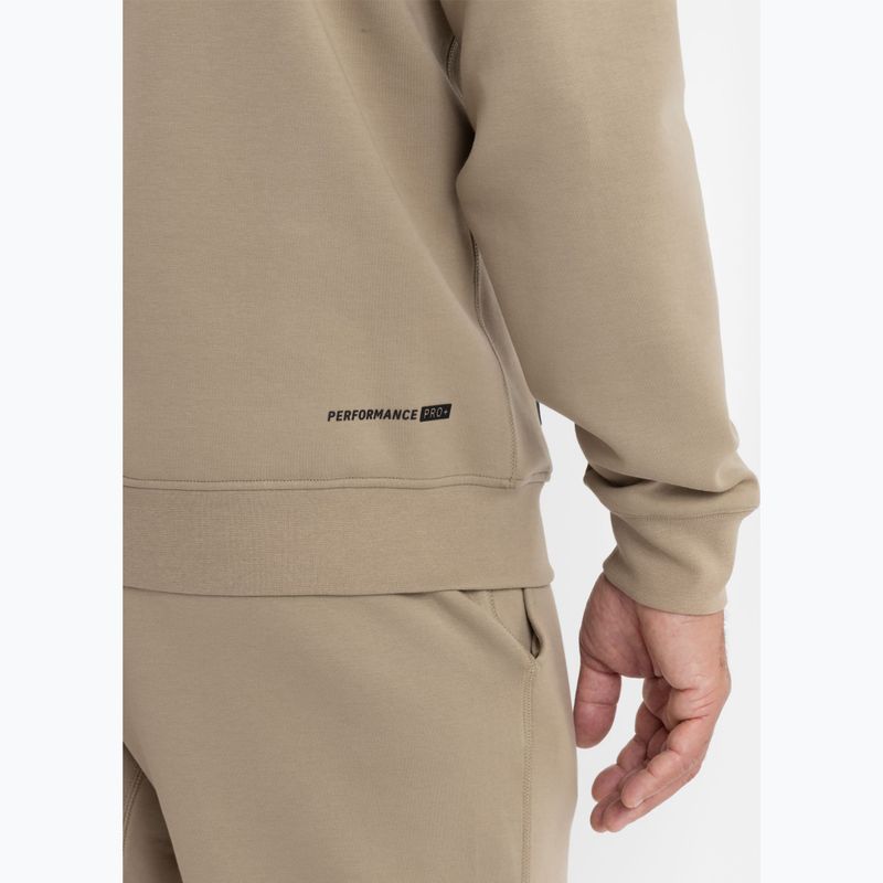 Мъжки потник Pitbull Dogwood Crewneck Sweatshirt dark sand 4