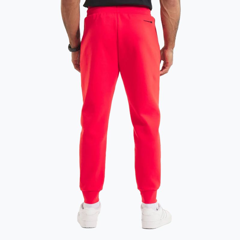 Pitbull мъжки спортни панталони Dogwood fluo/red 2