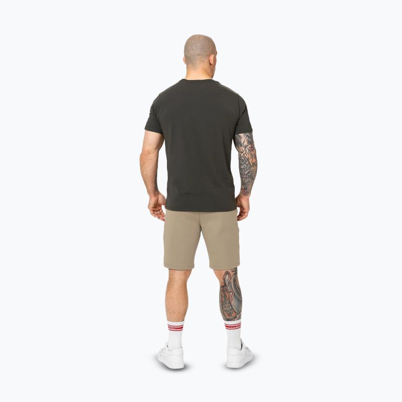 Pitbull Dogwood Sport тъмно пясъчни мъжки шорти 3