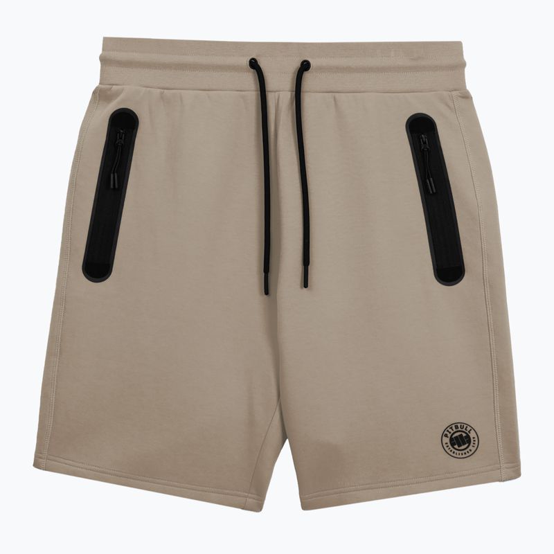 Pitbull Dogwood Sport тъмно пясъчни мъжки шорти 6