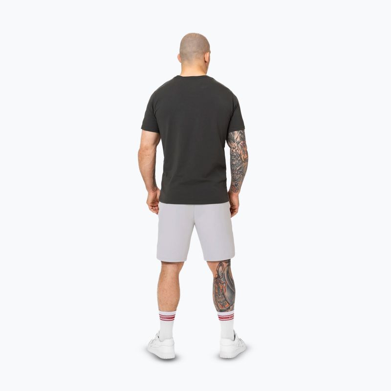 Pitbull Dogwood Sport мъжки къси панталони бяло/синьо 3
