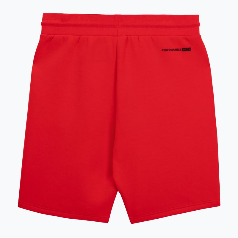 Pitbull Dogwood Sport флуоресцентни/червени мъжки шорти 2
