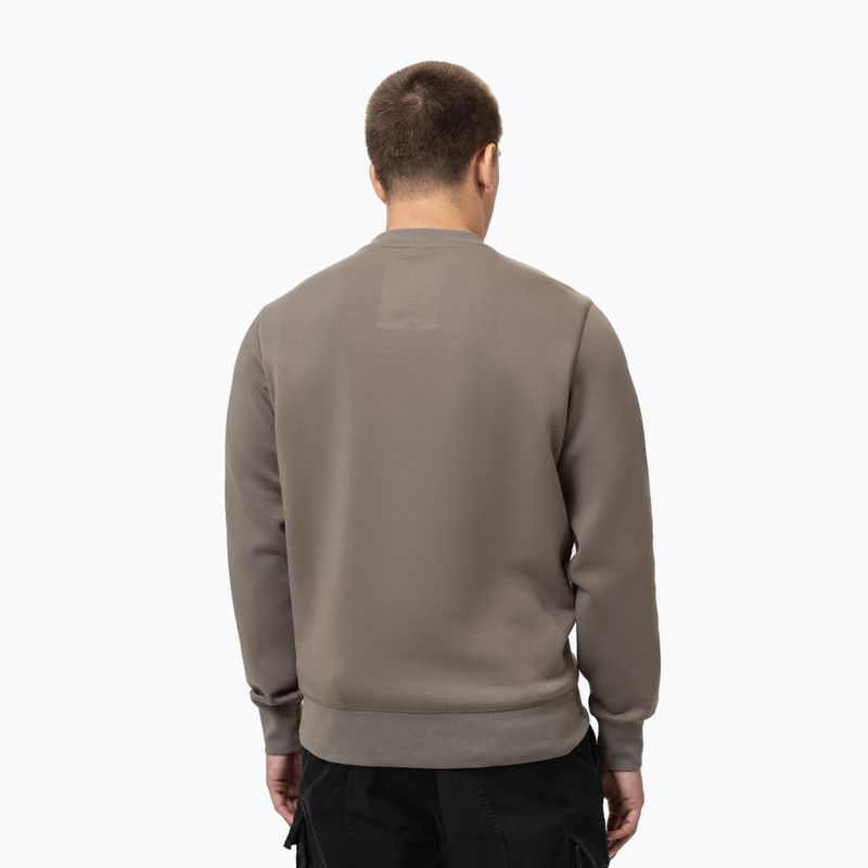 Мъжки суитшърт Pitbull Sampson Crewneck taupe 3
