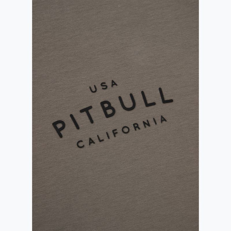 Мъжки суитшърт Pitbull Sampson Hooded Zip Sweatshirt taupe 10