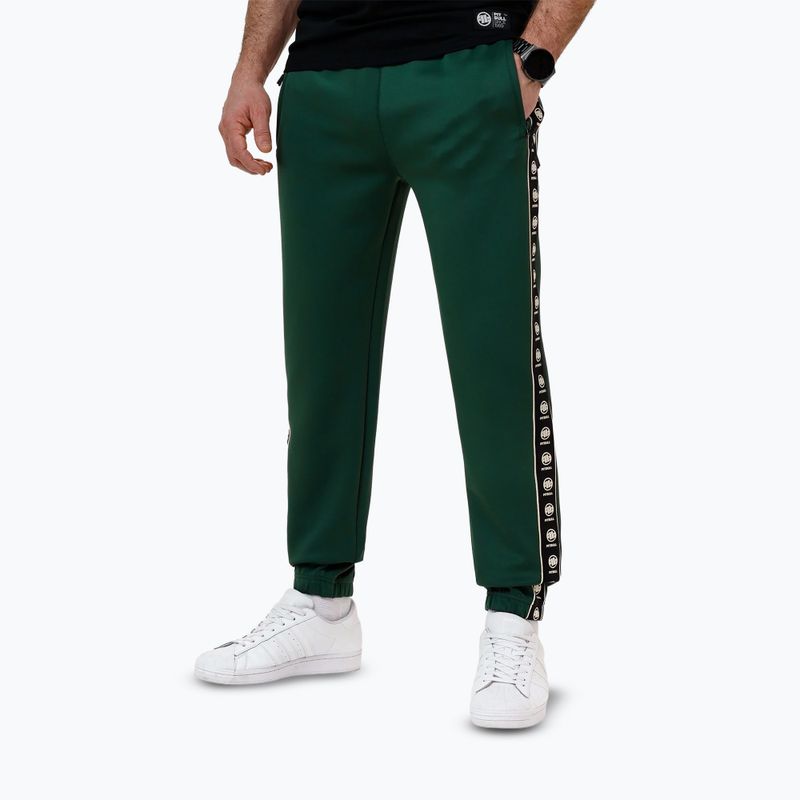 Мъжки спортни панталони Pitbull bottle green 3