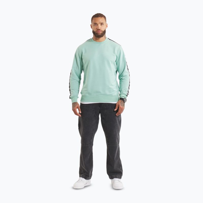 Мъжки суитшърт Pitbull Tape Nugget Crewneck light mint 2