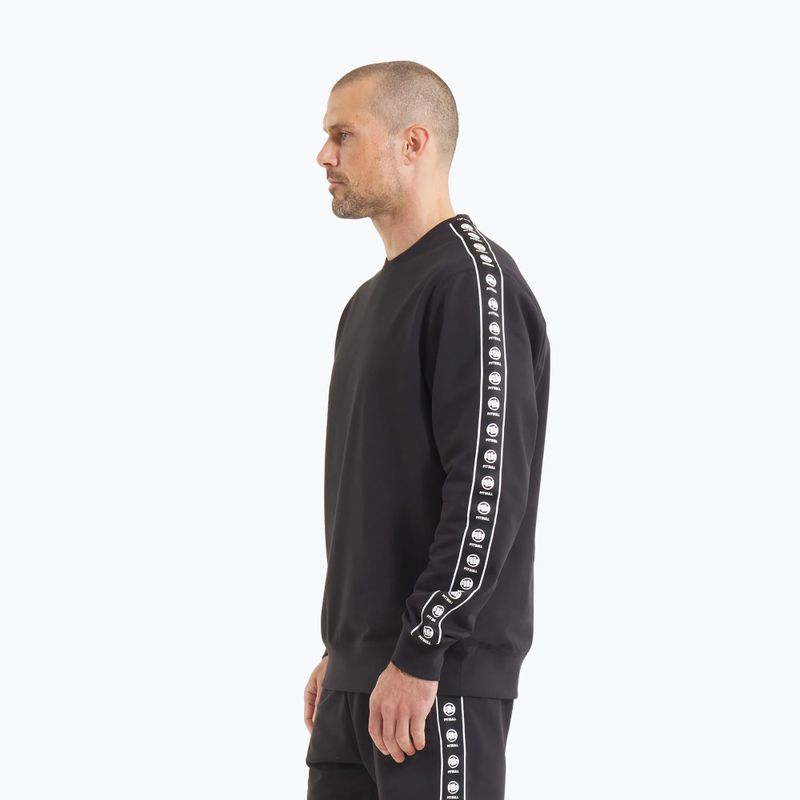 Мъжки суитшърт Pitbull Tape Nugget Crewneck черен 4