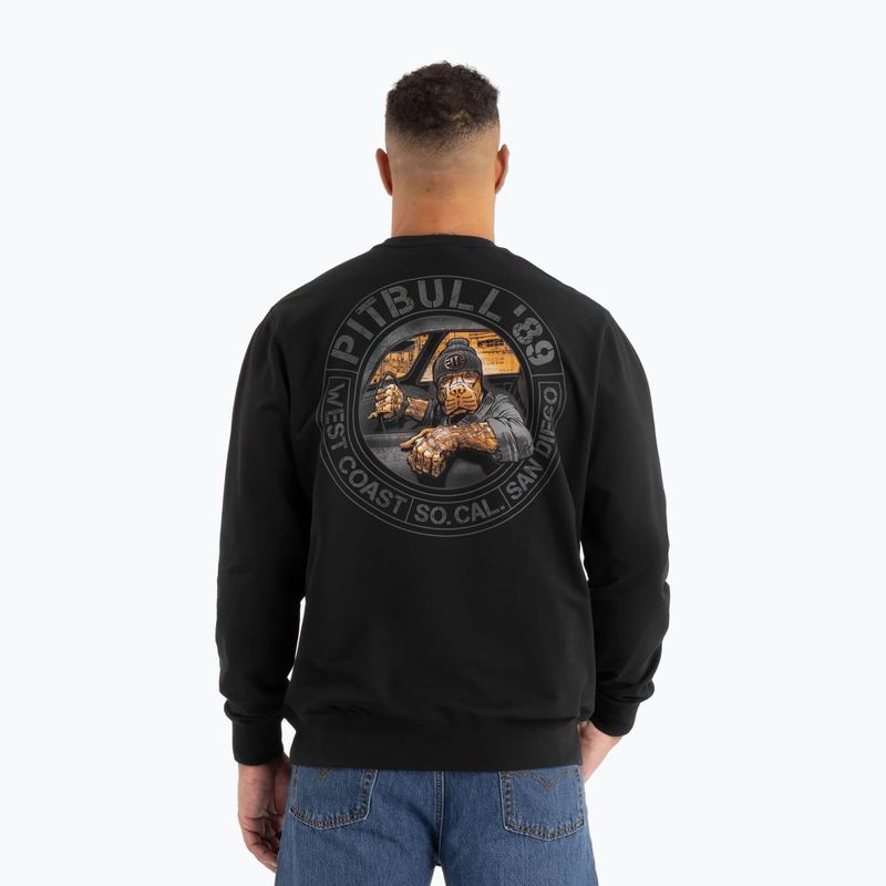Мъжки потник Pitbull Driving Crewneck Sweatshirt black 3