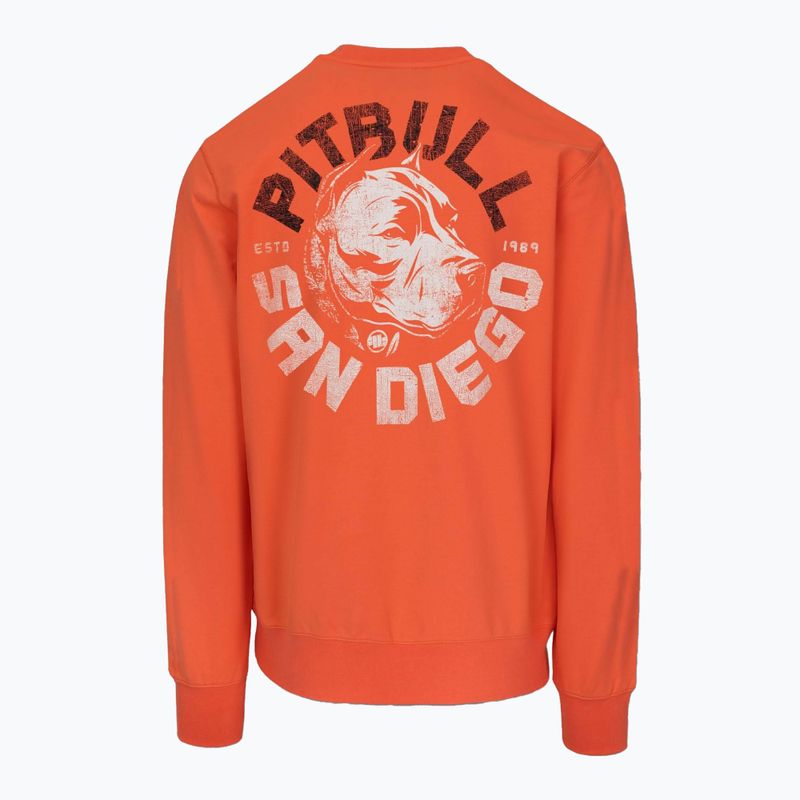 Мъжки суитшърт Pitbull Dog Sd Crewneck Bright Salmon 2