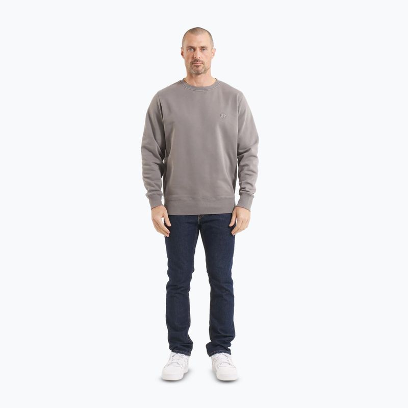Мъжки потник Pitbull Lancaster 2 Crewneck Sweatshirt washed grey 2