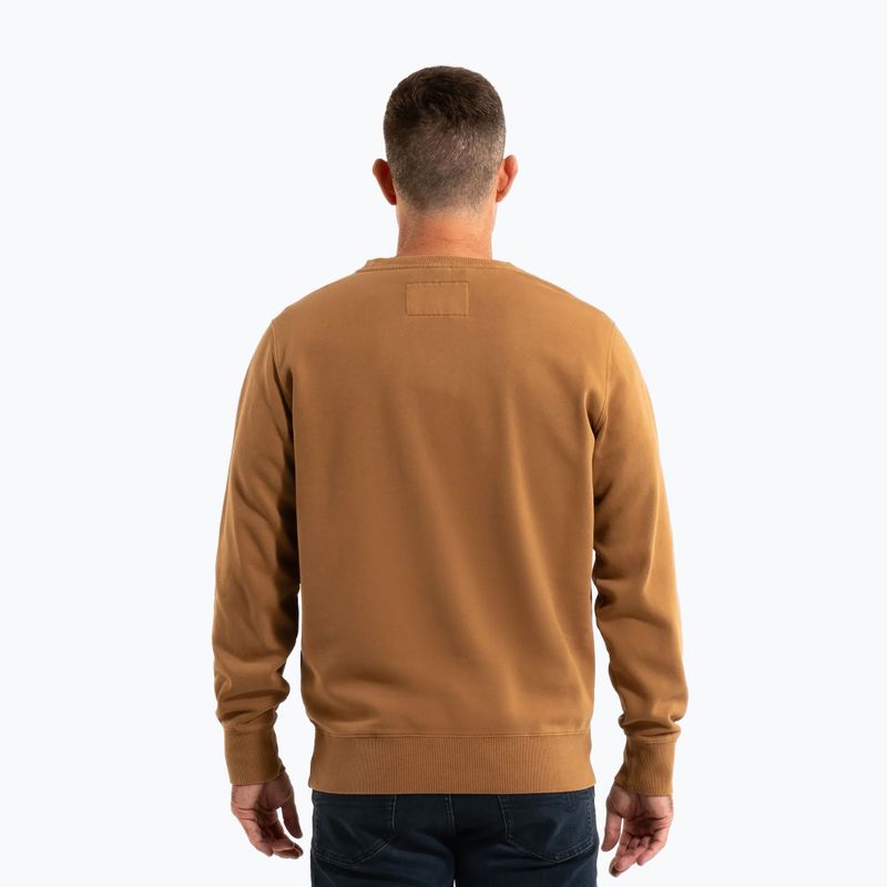 Мъжки суитшърт Pitbull Lancaster 2 Crewneck honey yellow 3