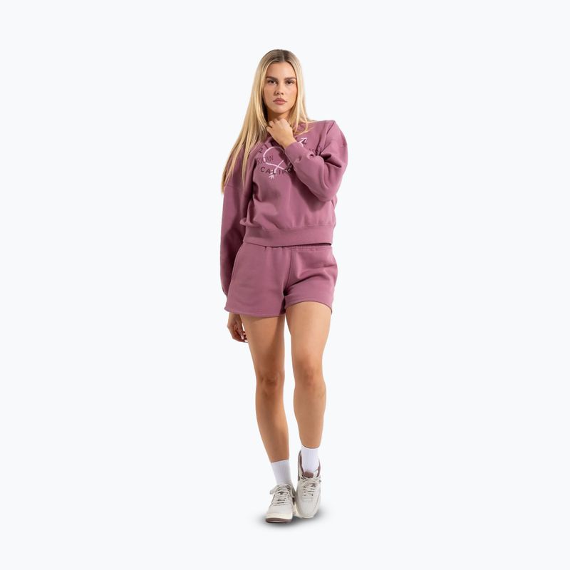 Pitbull дамски суитшърт Manzanita Heart Crewneck Sweatshirt розов 2