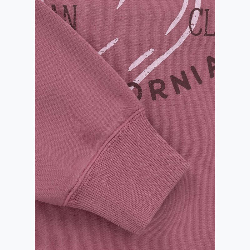 Pitbull дамски суитшърт Manzanita Heart Crewneck Sweatshirt розов 10