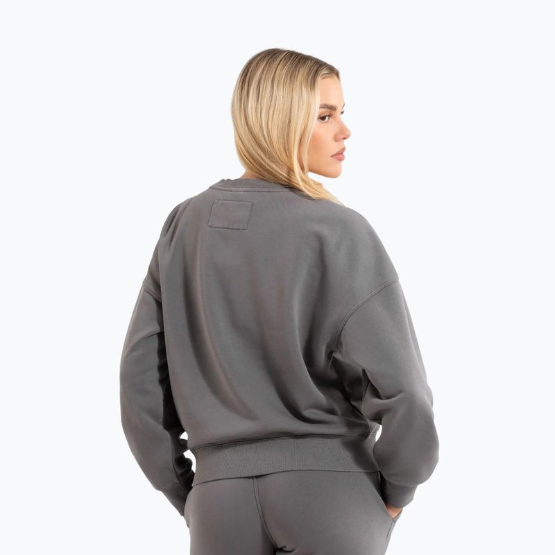 Pitbull дамски суитшърт Manzanita Heart Crewneck Sweatshirt washed grey 3