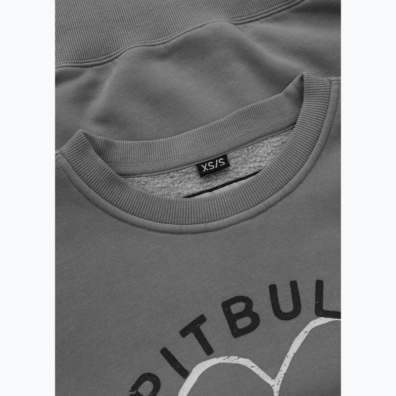 Pitbull дамски суитшърт Manzanita Heart Crewneck Sweatshirt washed grey 6