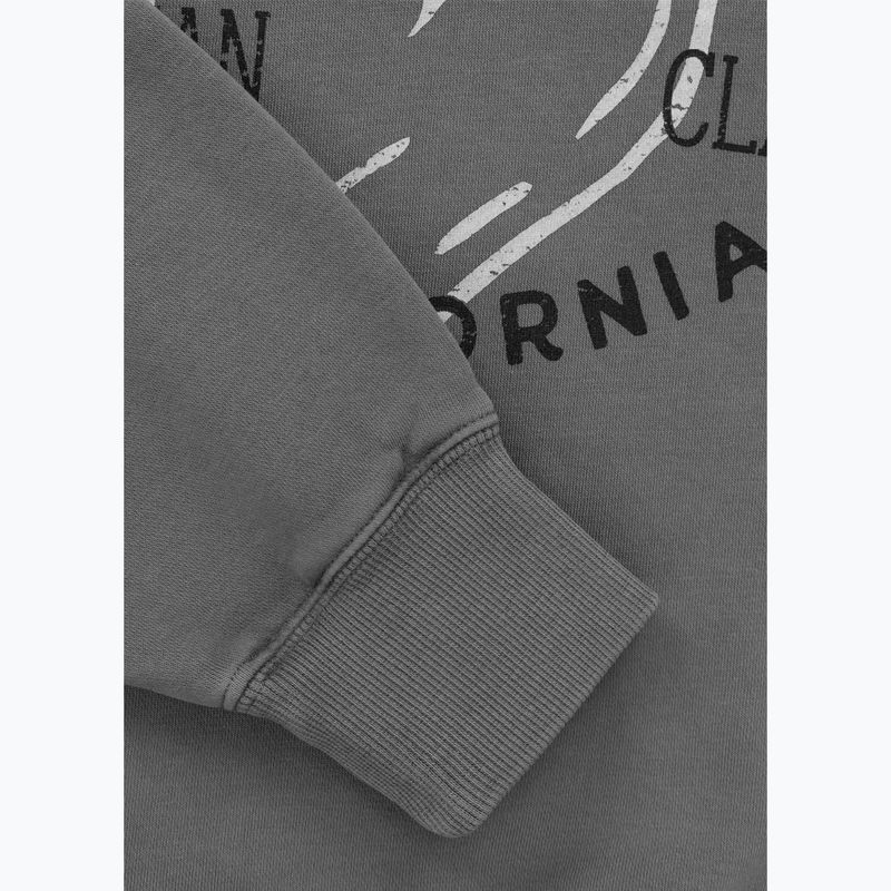 Pitbull дамски суитшърт Manzanita Heart Crewneck Sweatshirt washed grey 8