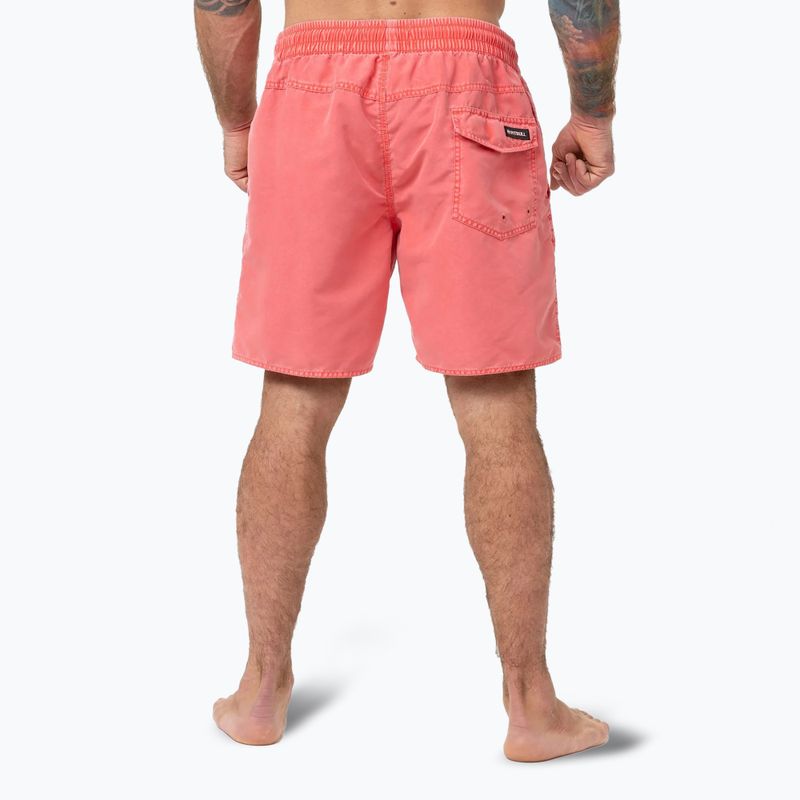 Мъжки бански шорти Pitbull Balfour flame red 3