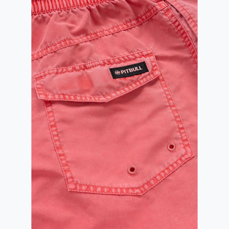 Мъжки бански шорти Pitbull Balfour flame red 5