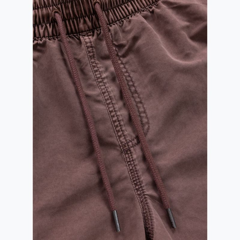 Мъжки бански шорти Pitbull Balfour dusty burgundy 4