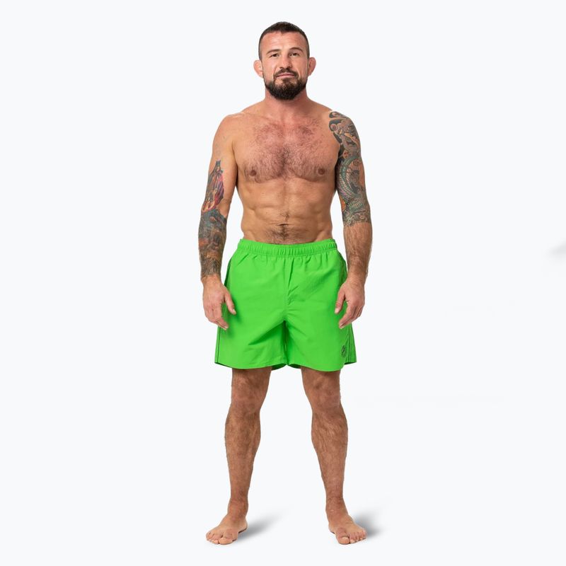 Мъжки бански панталони Pitbull Crownhill fluo green 2
