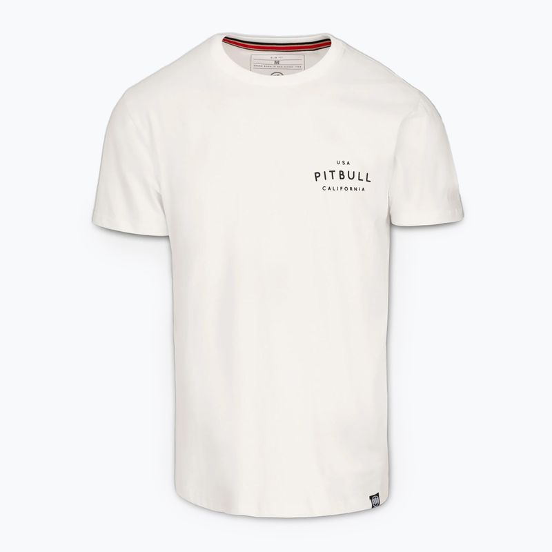 Мъжка тениска Pitbull USA CAL off white 4