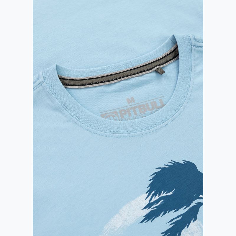 Мъжка тениска Pitbull Palms light blue 6
