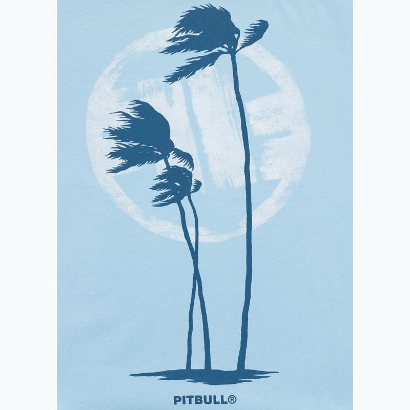 Мъжка тениска Pitbull Palms light blue 7