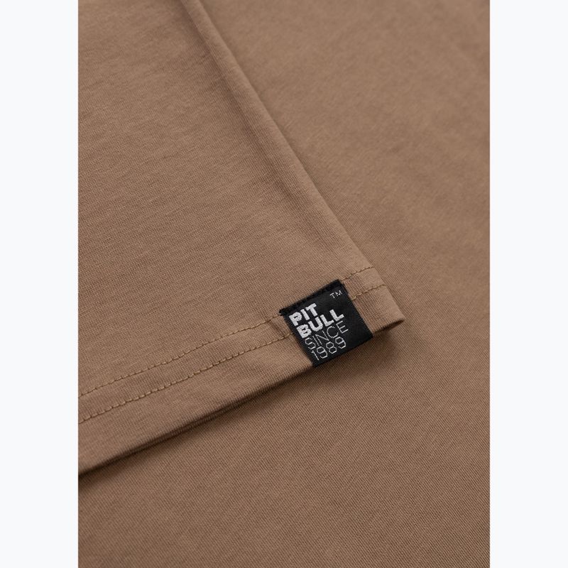 Мъжка тениска Pitbull Logo Palms brown savana 8