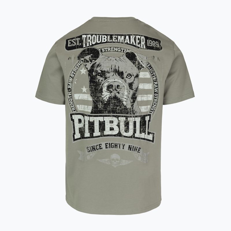 Pitbull Troublemarker dusty salvia мъжка тениска 2