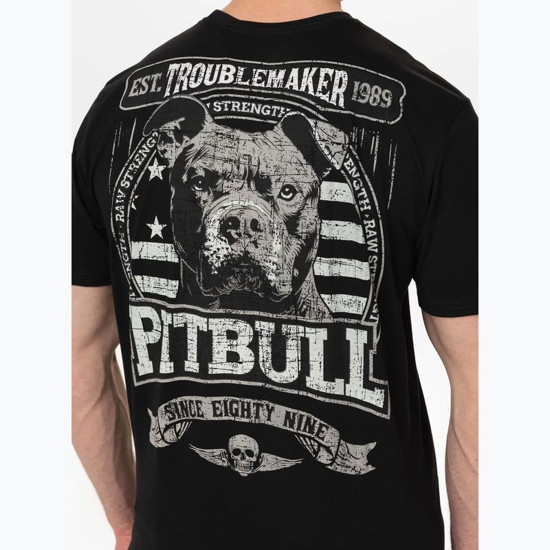 Pitbull Troublemarker мъжка тениска черна 3