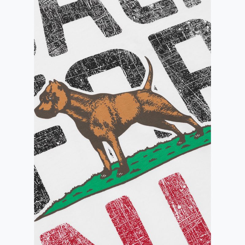 Мъжка бяла тениска Pitbull California 5