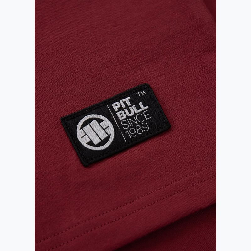 Pitbull Shot For Shot мъжка тениска в цвят бордо 8