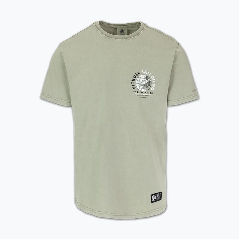 Pitbull Planet Surf dusty salvia мъжка тениска 4