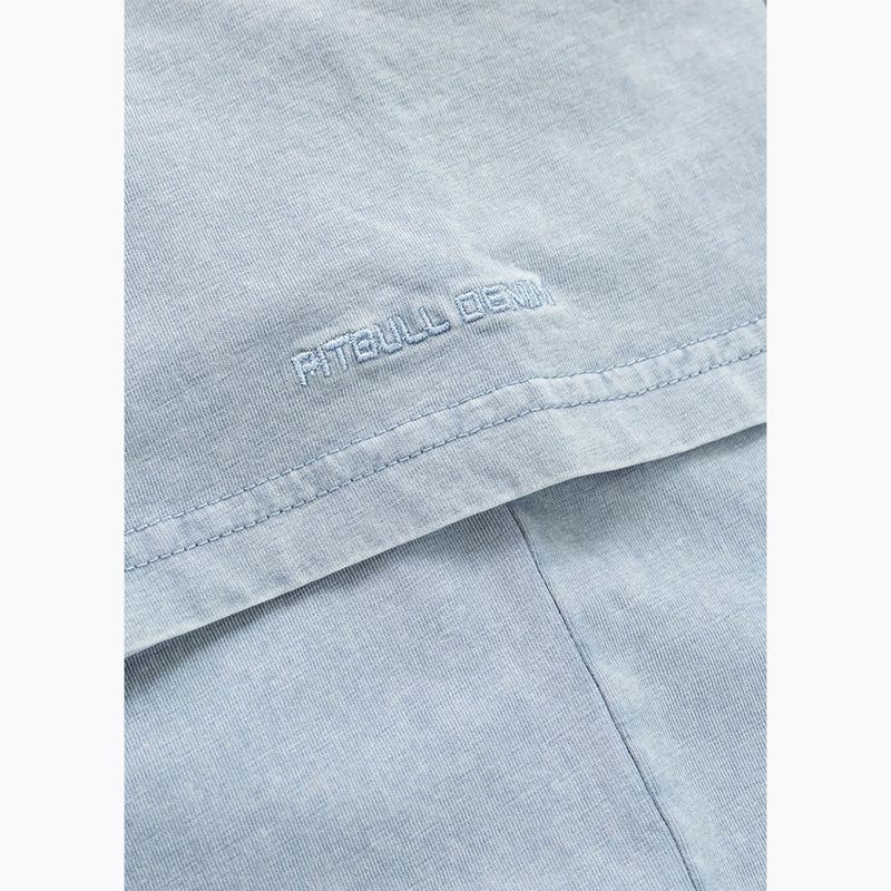 Мъжка тениска Pitbull Planet Surf, прана, синя 11