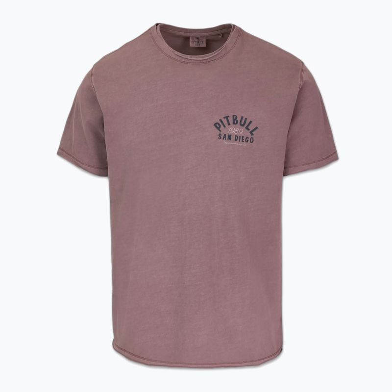 Pitbull мъжка тениска Pacific dusty burgundy