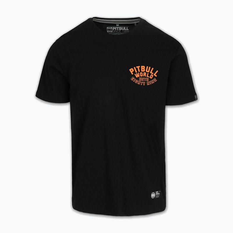 Мъжка тениска Pitbull Guardian Angel черна 5