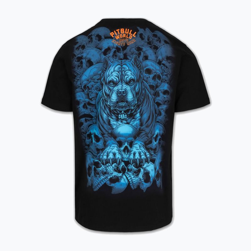 Мъжка тениска Pitbull Guardian Angel черна 6