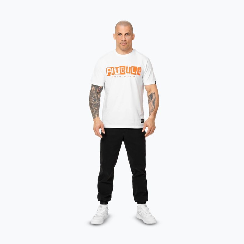 Мъжка бяла тениска Pitbull Blacky 2