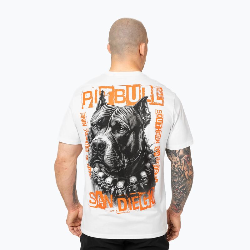 Мъжка бяла тениска Pitbull Blacky 3