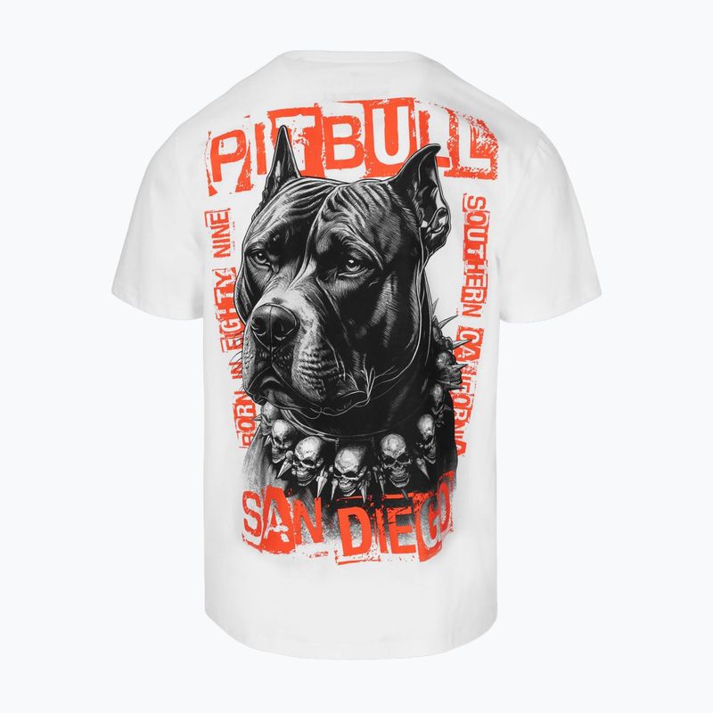Мъжка бяла тениска Pitbull Blacky 6