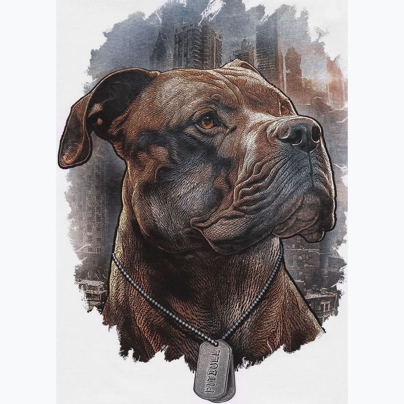 Pitbull Hero мъжка тениска бяла 9