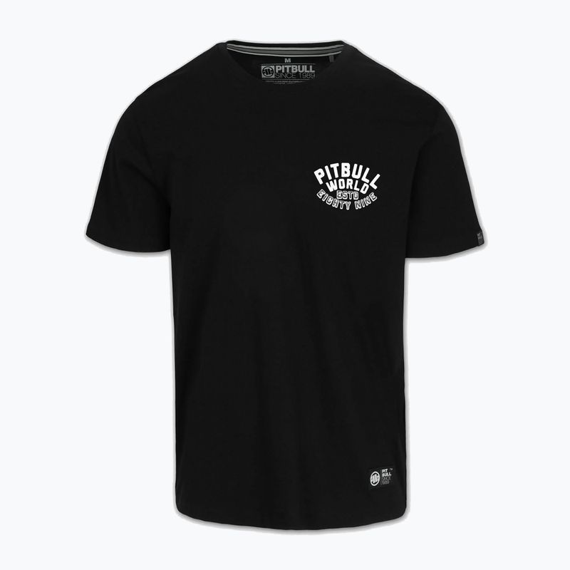 Мъжка тениска Pitbull Hero черна 5