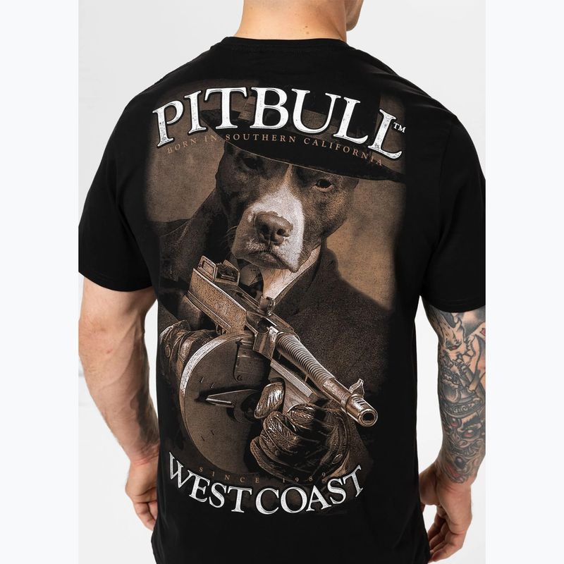Pitbull Tommy Gun мъжка тениска черна 4