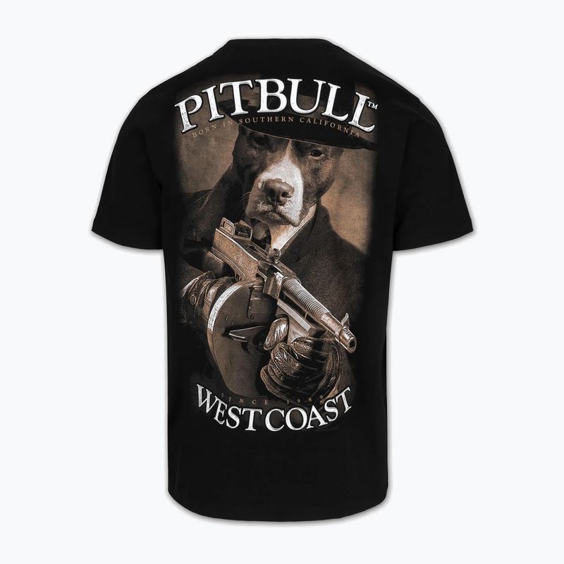 Pitbull Tommy Gun мъжка тениска черна 6