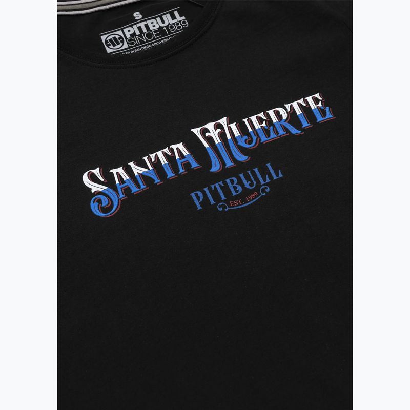 Pitbull дамска тениска Santa Muerte Blue black 7