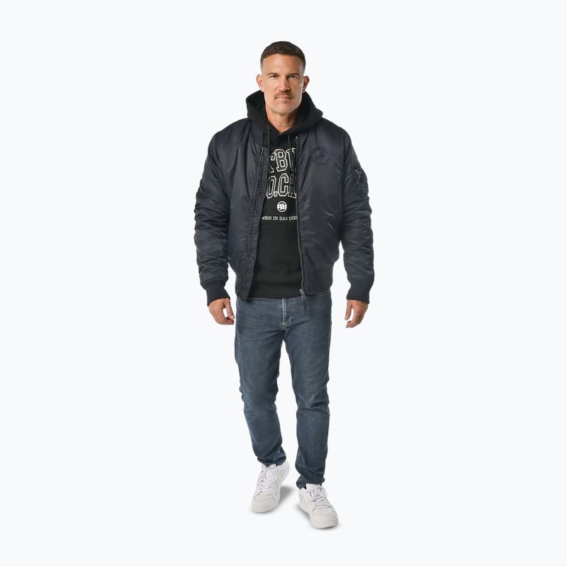 Мъжко яке Pitbull Hacket Washed Bomber dark navy 2