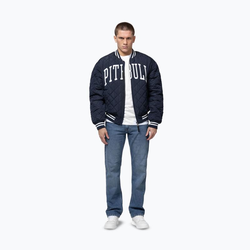 Мъжко яке Pitbull Jupiter Padded Baseball dark navy 2