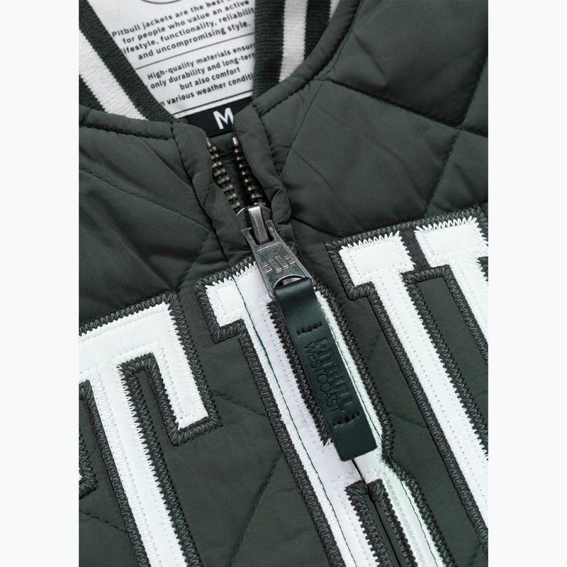 Мъжко яке Pitbull Jupiter Padded Baseball dark green 7