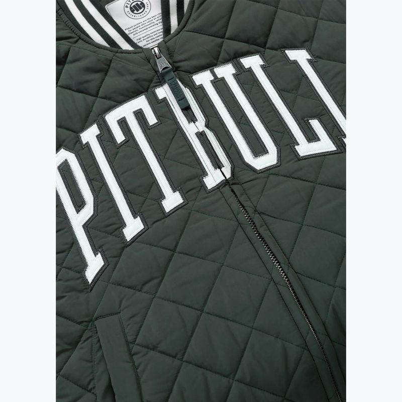 Мъжко яке Pitbull Jupiter Padded Baseball dark green 8